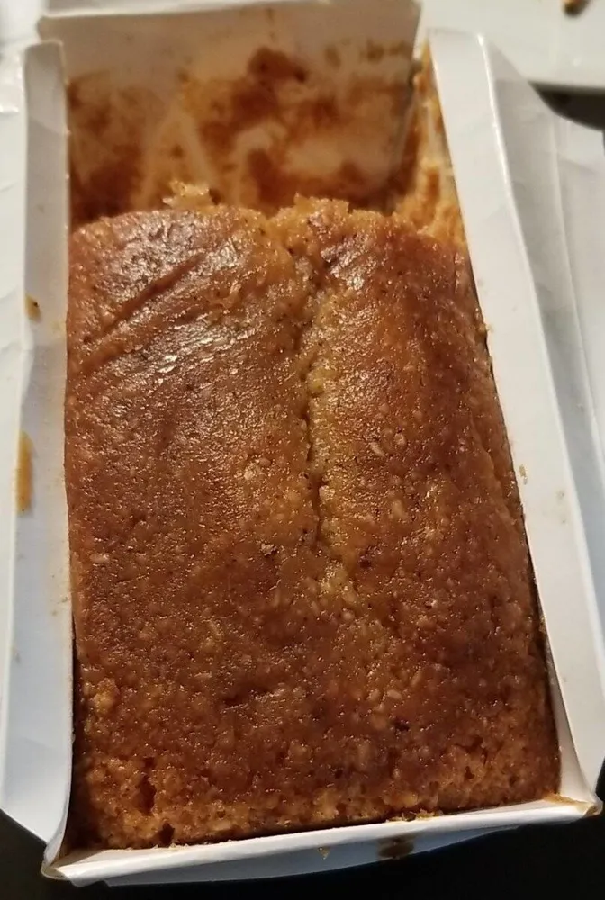 Cake noisette décongelé