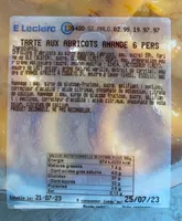 Tarte aux abricots amande