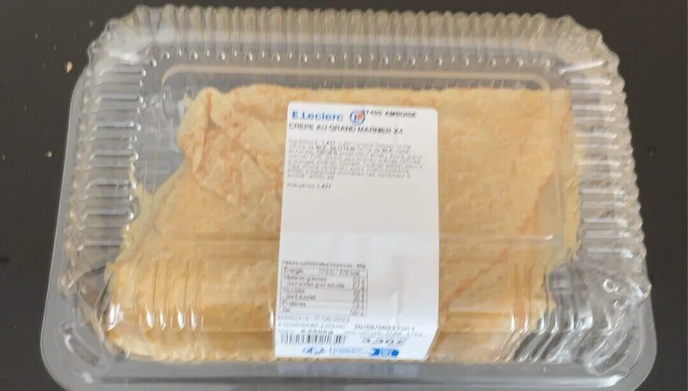Crepe au grand marnier
