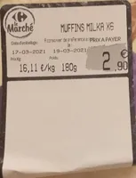 Muffin milka X6