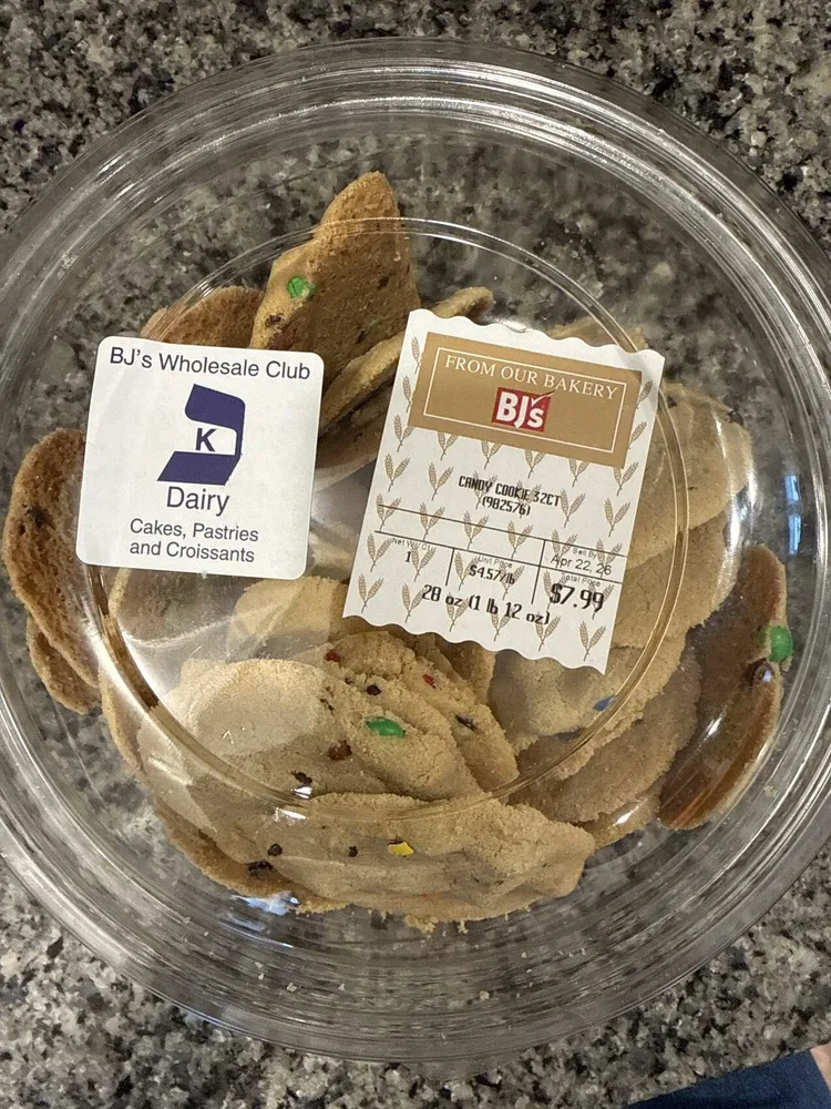 Thin M&M Cookies
