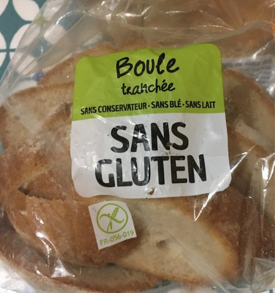 Boule tranchee sans gluten