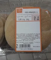 Pains hamburgers