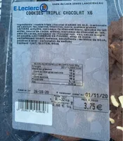 Cookie triple chocolat