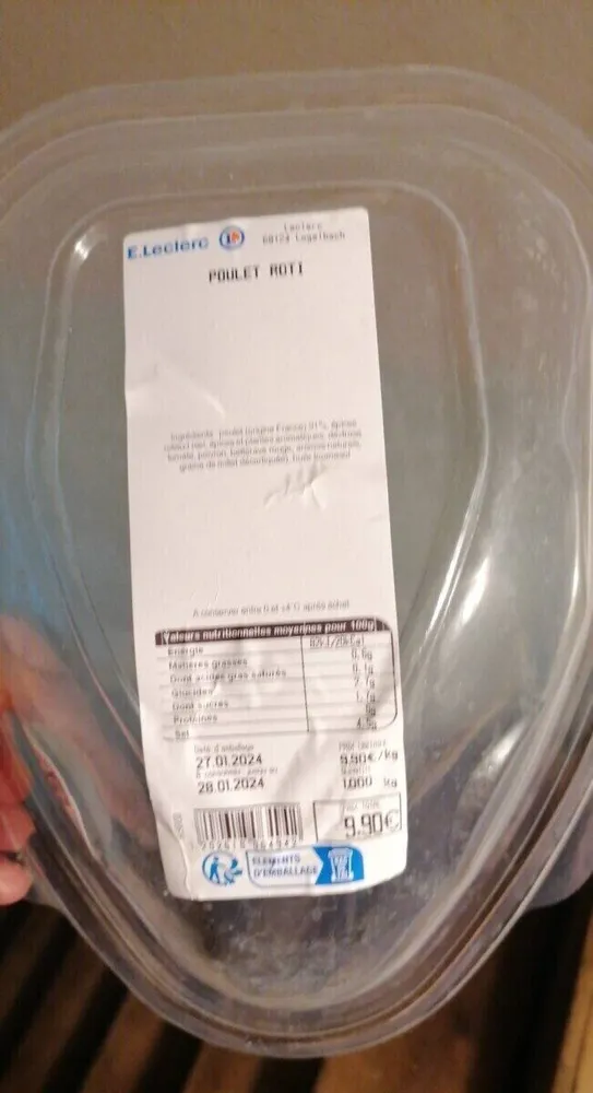 Poulet roti