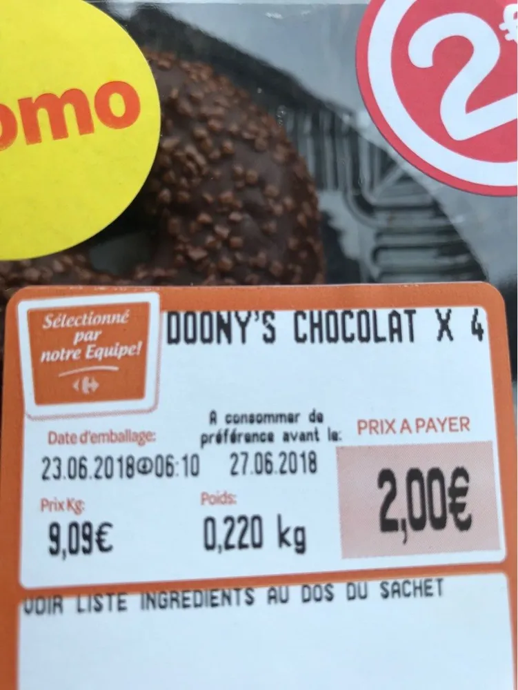 Donut’s chocolat