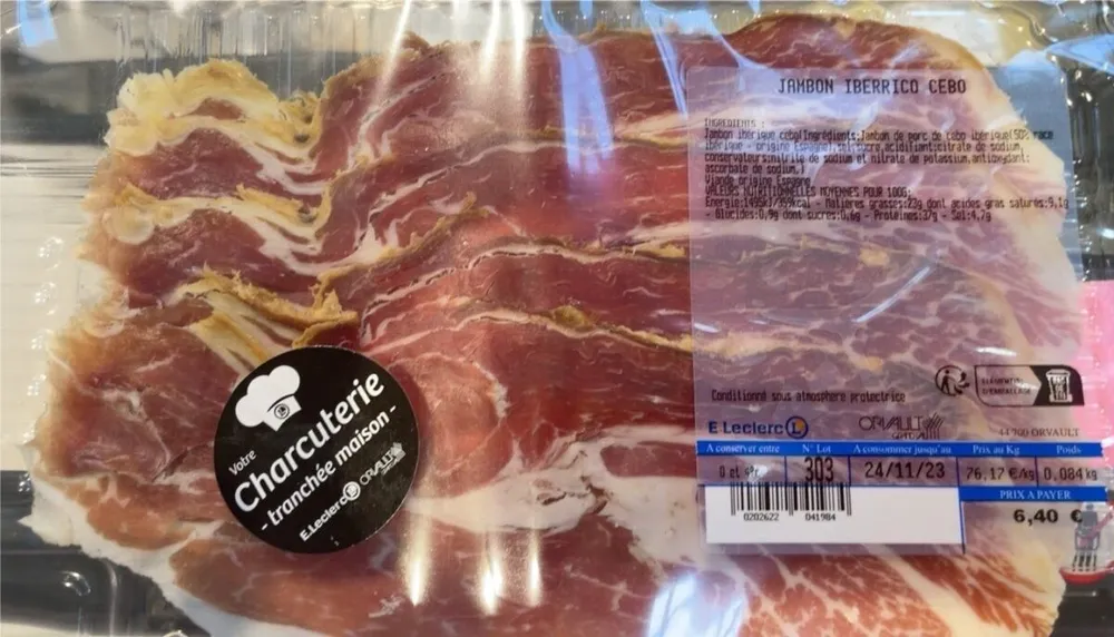 Jambon iberico cebo