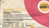 Donut sucré