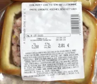 Pate croute richelieu