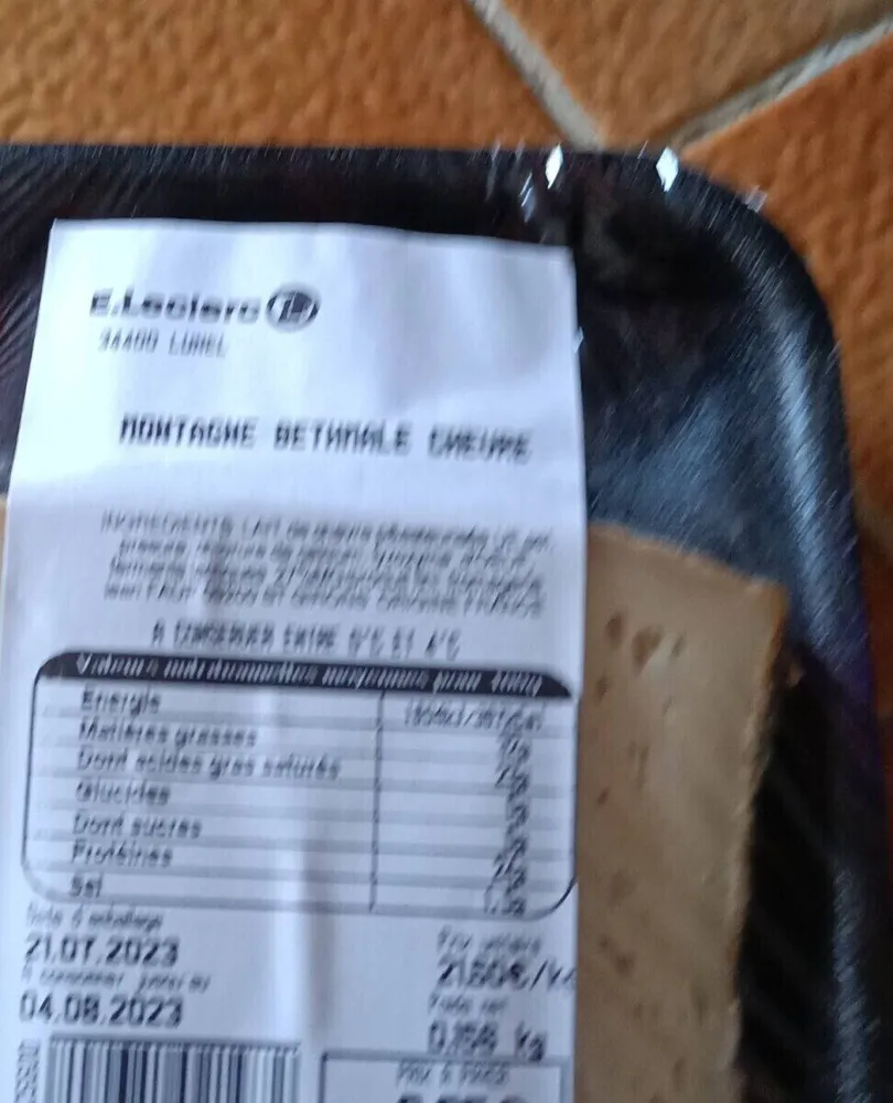 Montagne bethmake chevre