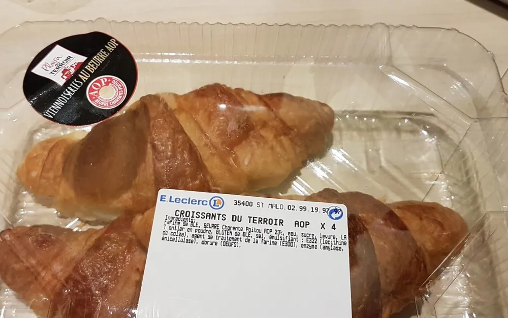 Croissant du terroire aop