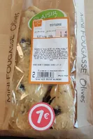 Mini fougasse olives