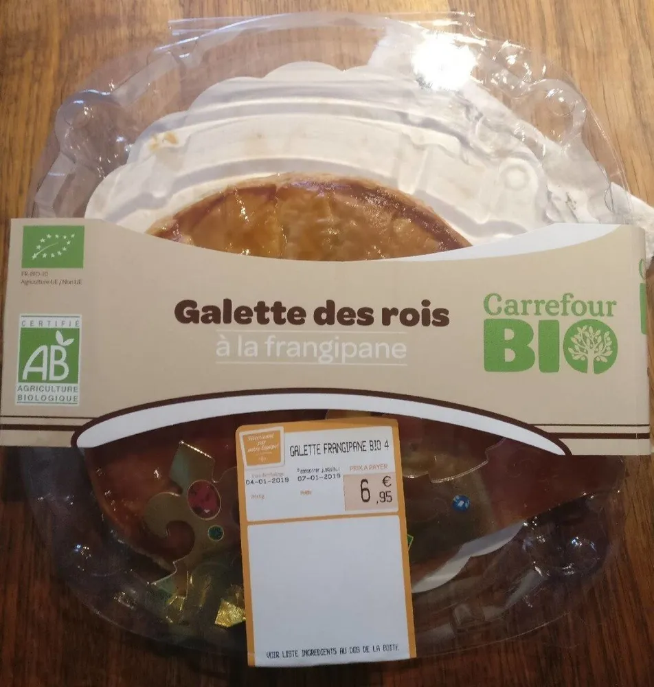 Galette frangipane bio