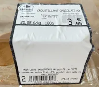 Croustillant chocolat x2