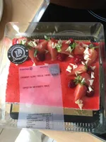 Croquant blanc fraise framboise