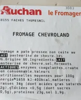 Fromage chevroland