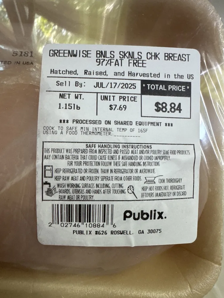 Skinless Chicken Breast