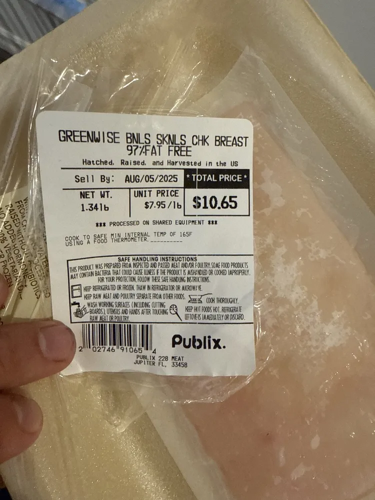 Bnls Sknls Chk Breast 97% Fat Free