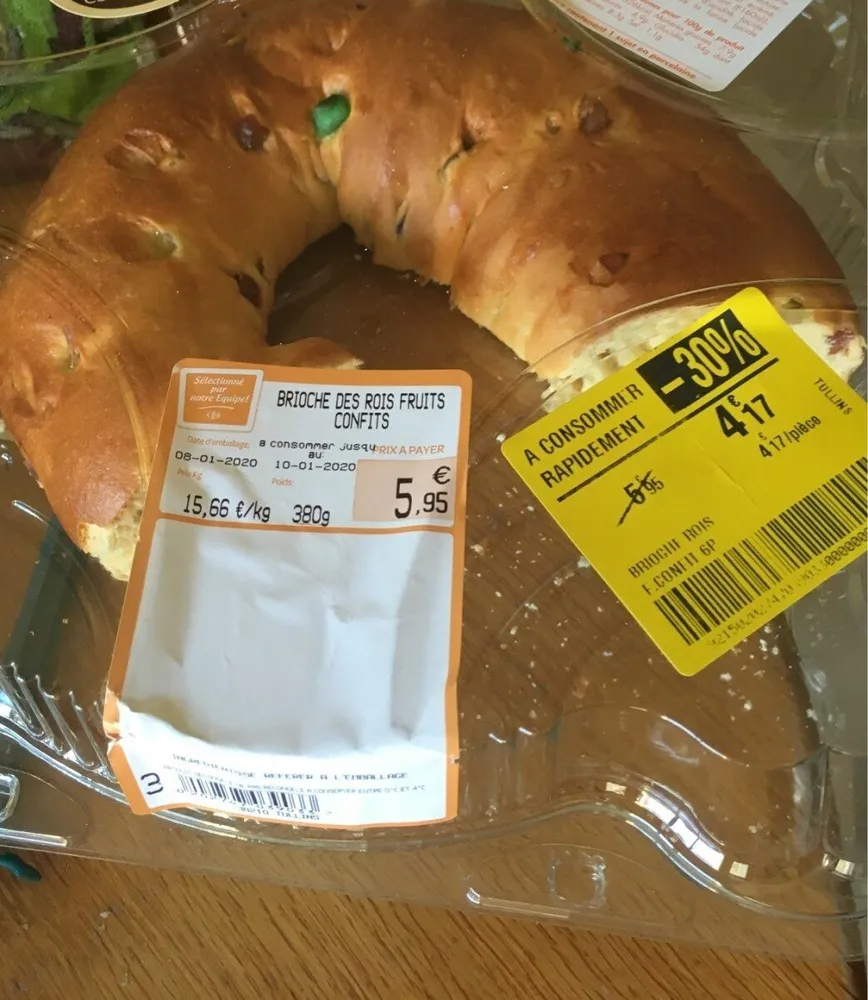 Brioche des rois confits