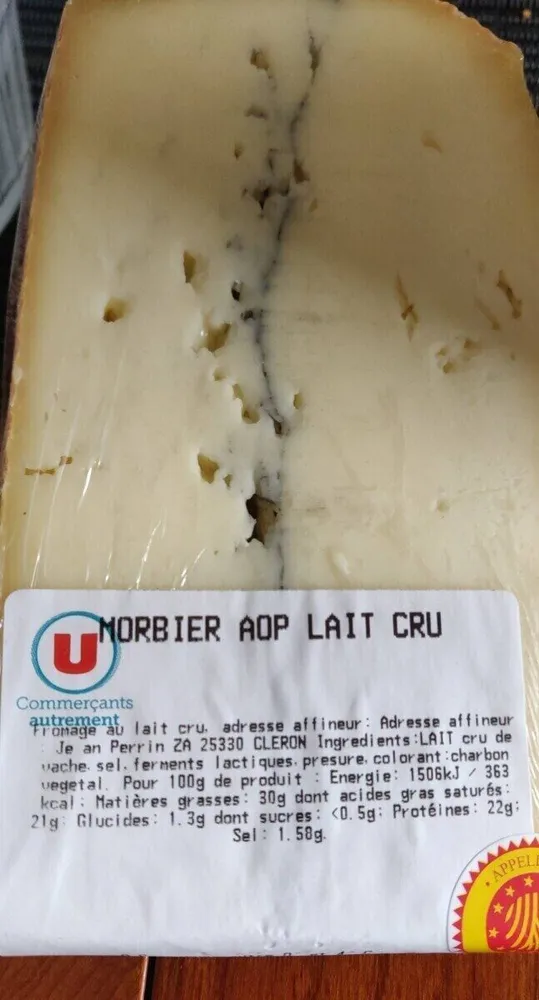 Morbier AOP lait cru