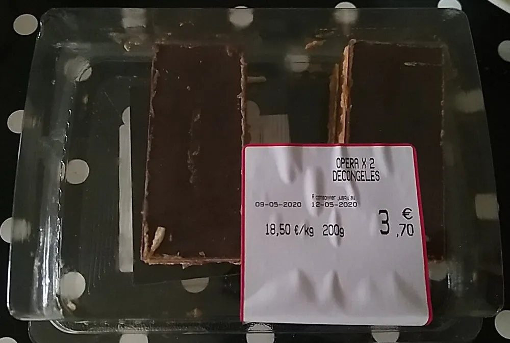 Opéra X 2 décongelé