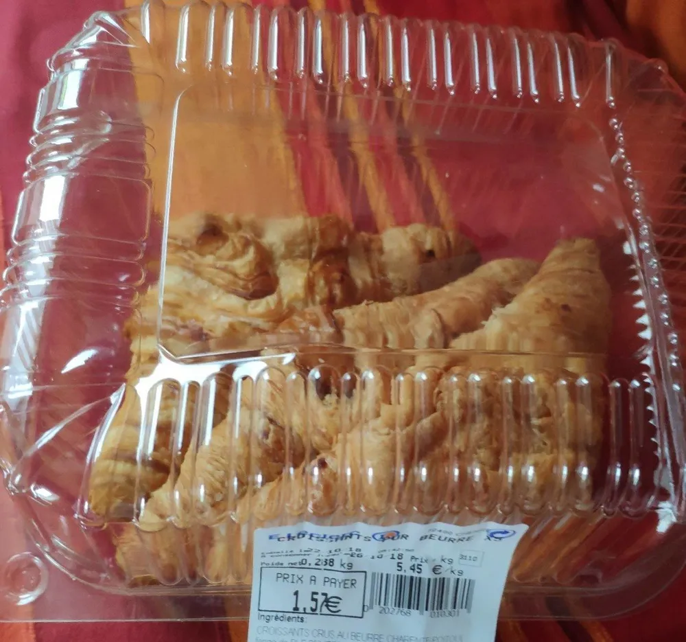 Croissant pur beurre x5