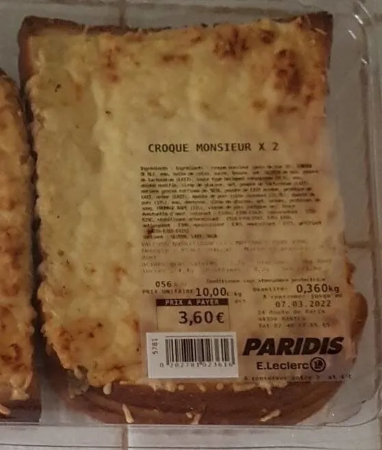 Croque monsieur