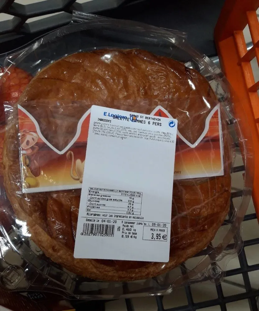 Galettes pommes