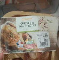Cuisses de poulet rôties