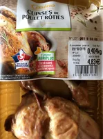 Cuisses de poulet rôties