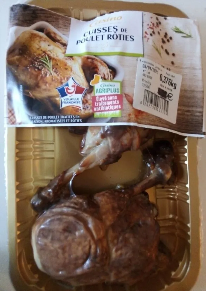 Cuisses de Poulet rôties