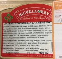 Gateaux basques
