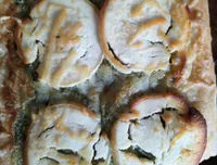 Tartine chèvre épinard
