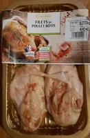 Filets de poulet rôtis