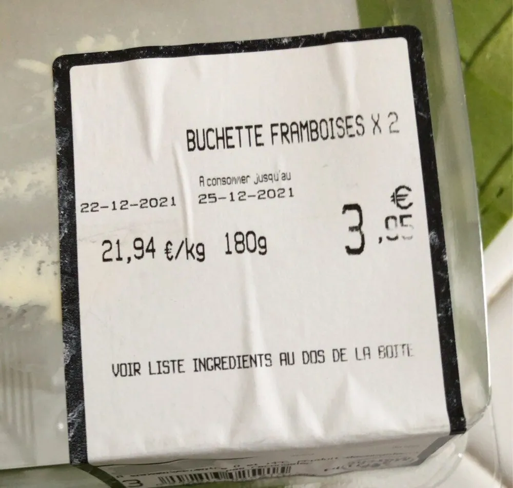 Buchette franboise