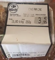 Cake praliné