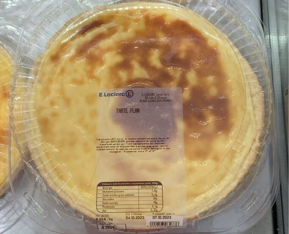 Tarte flan