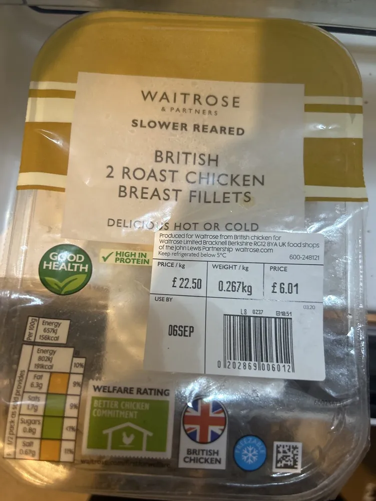 British Roast Chicken Breast Fillets