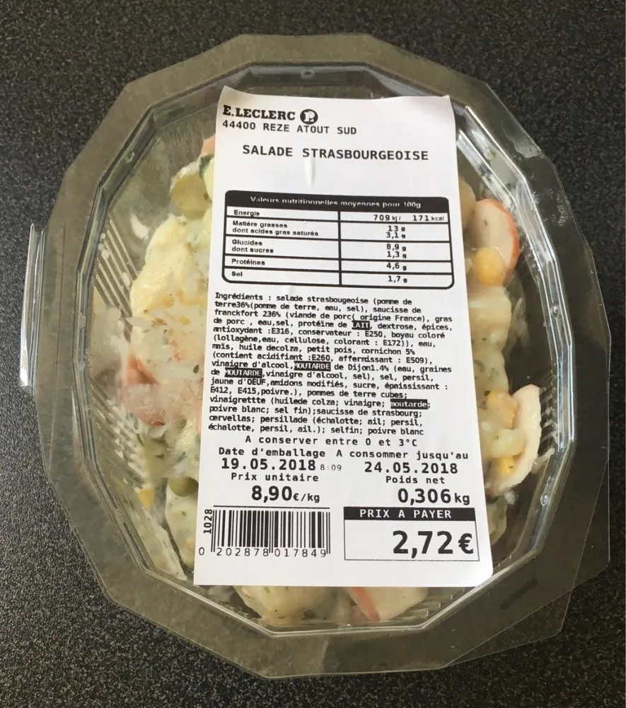 Salade Strasbourgeoise