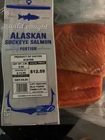 Wild Caught Alaskan Sockeye Salmon