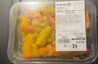 Poêlée maraîchere aux 2 carottes Leclerc Paridis