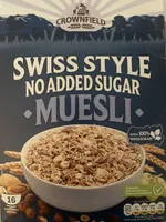 Swiss Style No Added Sugar Muesli