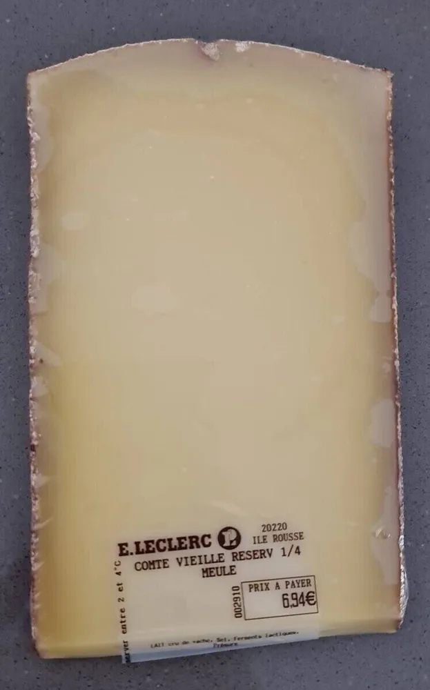 Comté vieille réserve