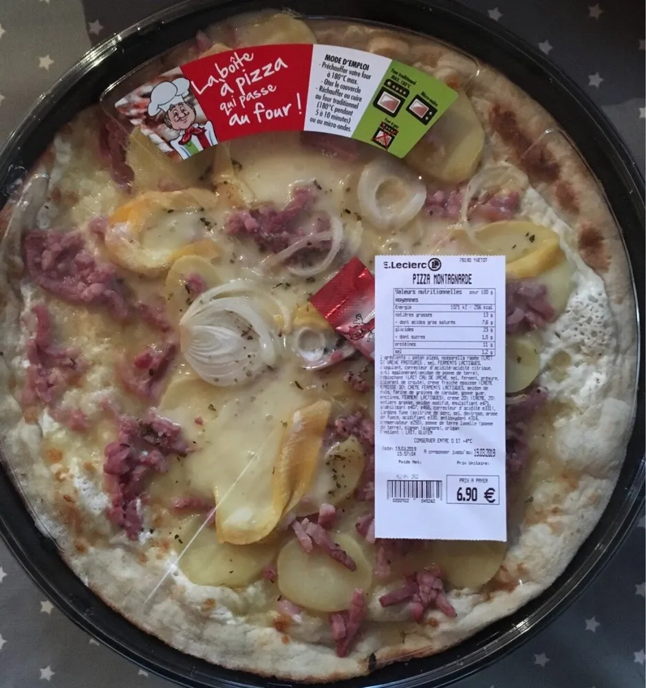 Pizza montagnarde
