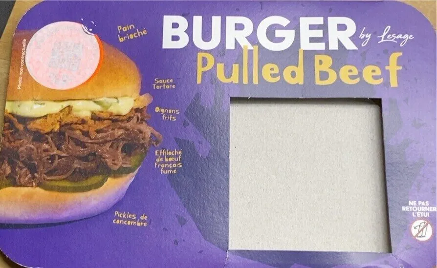 Burger Pulled Beef