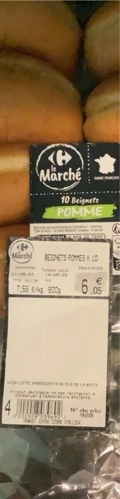 beignet pomme