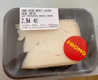 Tomme chèvre brebis 2,5mois d’affinage 39%MG