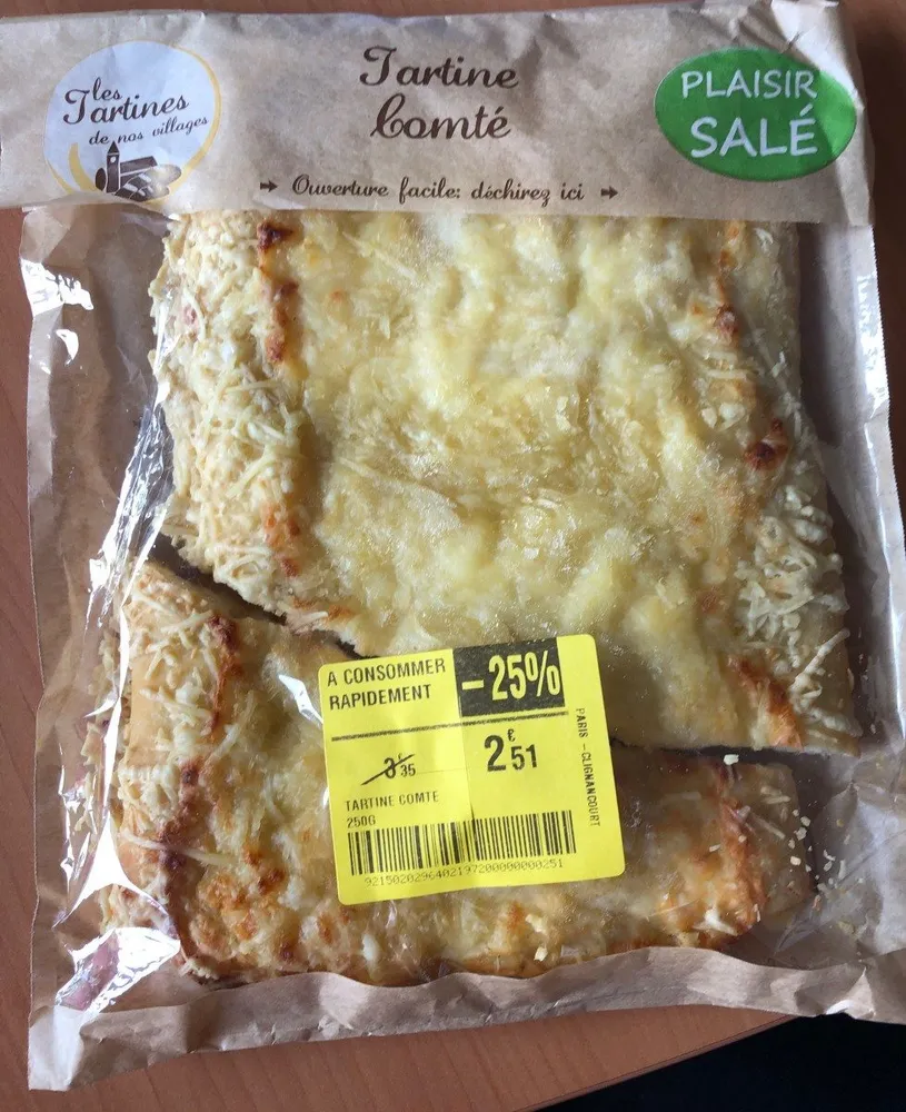 Tartine Comté