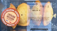 Madeleines chocolat noisettes