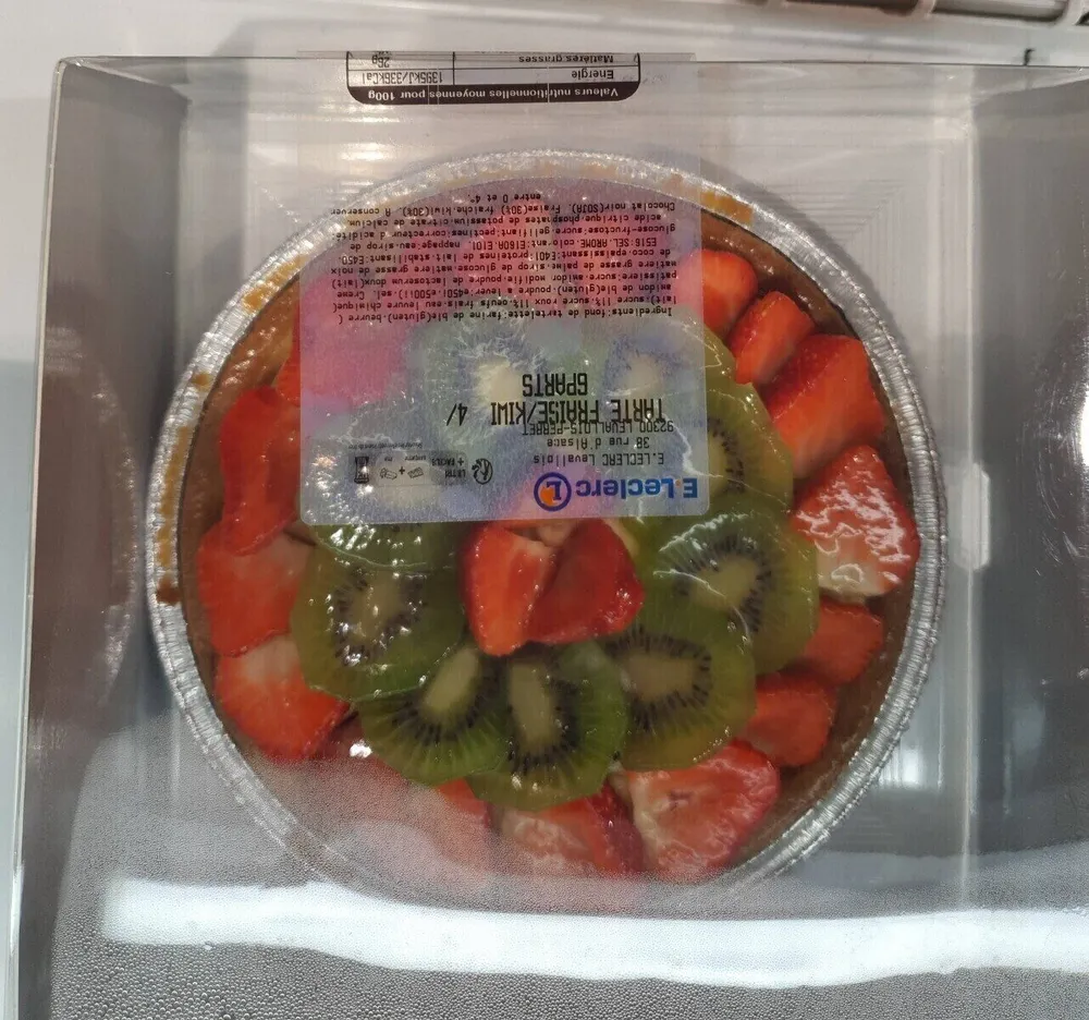 Tarte fraise/kiwi